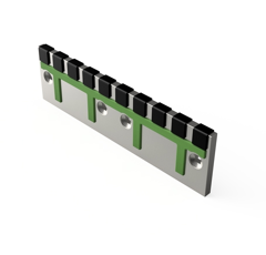 Contre-sep carbure équerres et rechargement pour charrue LEMKEN 3411504 adaptable