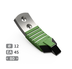 Soc de cultivateur en V carbure et rechargement PÖTTINGER 9762500151 adaptable