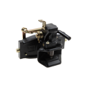 Zugmaul automatisch,W= 329 S32, Ø 32 mm Bolzen, Schwarz     