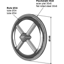 Krümlerwalze Ø 540 mm – Nachbau  