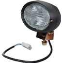 Arbeitsscheinwerfer Oval Halogen 12V 55W für MASSEY FERGUSON 148028 Nachbau