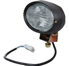 Phare de travail Oval Halogène 12V 55W pour MASSEY FERGUSON 148028 adaptable