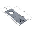 KM-Klinge rechts 110x48x3 mm, Loch Ø: 21 mm Claas Nachbau 