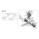 Pièces détachées pour pompe TECNOMA - PM140 adaptable