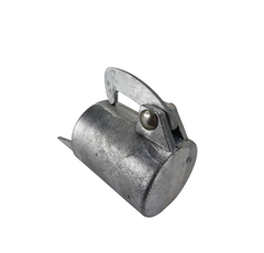 Raccord à crochets en aluminium - bouchon mâle