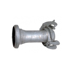 Réduction BAUER galva 89 mm femelle x 76 mm mâle