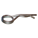 Goupille à double spire Ø 4 mm