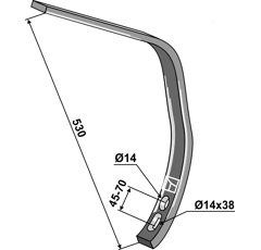 Unterteil 50 x 22