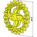 Walzenring  Crosskill 101109 - Nachbau