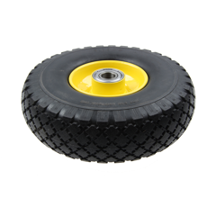 Vollgummirad m. Stahlfelge260x85x20,  Nabe 75mm lang VGR260