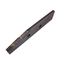 Couteau 2 trous avec plaquettes carbure pour épandeur JEANTIL 270x50 mm adaptable