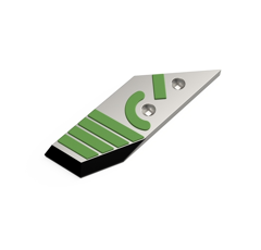 Pointe Gauche carbure et rechargement pour charrue AMAZONE 72000677 adaptable