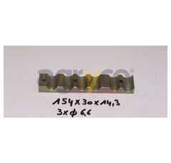 Demi collier pour téléscopique MANITOU 235225 adaptable