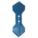 Soc vibroflex reversible 110 x 8 x 300 mm pour KONGSKILDE