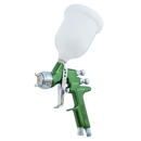 Niederdruck-Lackierpistole HVPL,2 bar Arbeitsdruck,1,2 mm Düse,600 ml Fließbecher       