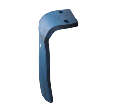 Diente derecho para gradas rotativas RABE 8432.24.01 adaptable - Blacksteel©