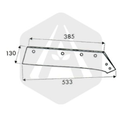 Soc à pointe HAMM gauche 1867678 adaptable