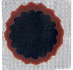 Rustine pour pneu Ø 37 mm n°1 TIPTOP  - (30 pièces)