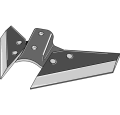 Flügelschar - "Neue Ausführung" 420 mm Frost Nachbau 10151844