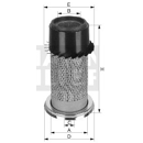 MANN  Luftfiltereinsatz C28357