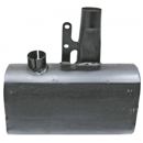 Pot d'échappement CASE IH, FIAT, NEW HOLLAND adaptable 5172649 - 5093950 - 87326988