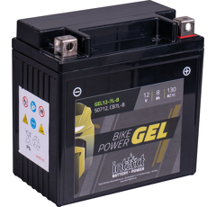 Motorradbatterie 12 V 8 AH Starterbatterie GEL129BS