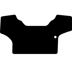 Passform Fußmatte passend für SAME Dorado Natural ab 2019 und Dorado 95 GS Stage V ab 2013