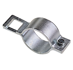 Collier rond en métal pour support porte buse Ø 30 - 35 mm