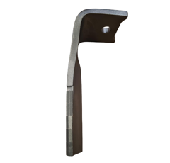 Dent de herse rotative Gauche plaquettes carbure, fixation rapide PÖTTINGER 873.40.220.0 adaptable