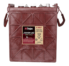 Trojan-Batterie 6 V 295AH c20,  Deep Cycle