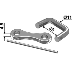 Kettenschloss Ø11 ST1135