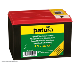 Pile spéciale pour électrificateurs 9 V | PATURA