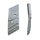 Pointe Gauche carbure et rechargement pour charrue OVERUM 85143 adaptable