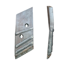 Pointe Gauche carbure et rechargement pour charrue OVERUM 85143 adaptable