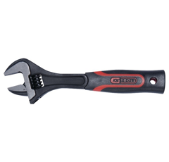 Clé à molette a manche bi-matiere 8" lg 200 mm | KS TOOLS