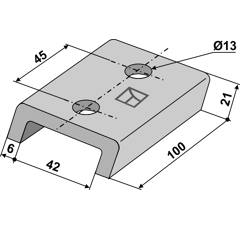 Protection pour boulons - ⌀13