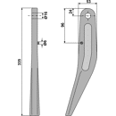 Kreiseleggenzinken - rechts / links RH51 Amazone Nachbau
