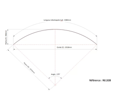 Garde boue pour pulvérisateur R61308 adaptable | DUNLOFLEX
