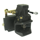 Zugmaul automatisch,W= 293 S30, Ø 38 mm Bolzen, Schwarz     