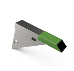 Sabot de décompacteur avec plaquettes carbure et rechargement GARD 409000399 adaptable