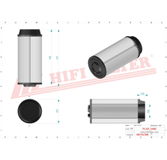 Filtre à air adaptable HIFI FILTER SA17206