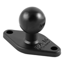 Boule Ø 2,54 cm sur platine losange | RAM