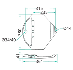 Protection d'assiette pour faucheuse VICON VN18613484 origine
