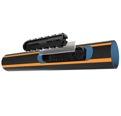 Ligne de goutteurs UNIRAM AS 20012 2.3L/H 0.75M 300M - NETAFIM