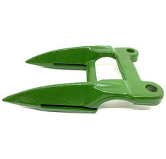 Doigt double pour barre de coupe JOHN DEERE Z11228 adaptable