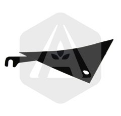 Etrave droite pour charrue PÖTTINGER 041776Z adaptable