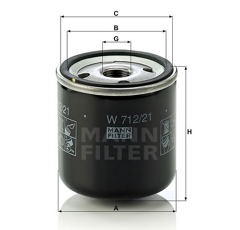 MANN  Hydraulikfilter W71221