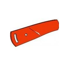 Rallonge de versoir gauche pour charrue NIEMEYER 24083 adaptable 