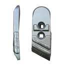 Pointe Droite carbure et rechargement pour charrue KVERNELAND 53090 adaptable