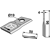 Couteau gauche pour faucheuse KRONE 146690.1 adaptable - Blacksteel©